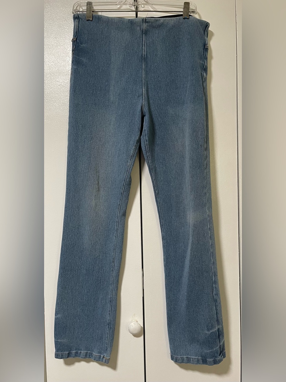 Lysse Blue Denim Flare Wide-Leg Jeans